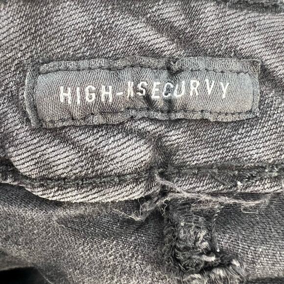 Torrid Jeans Women's 26 R Black High Rise Curvy Premium Stretch Normcore - Picture 11 of 13